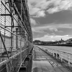 Commercial formwork scaffolding installed by Palo Alto Scaffolding Rental.